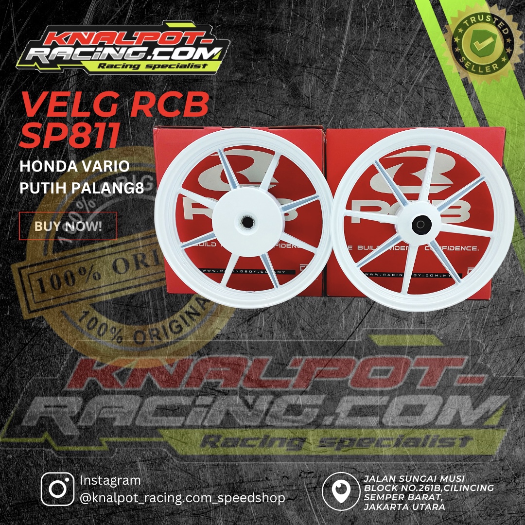 VELG RCB SP 811 HONDA VARIO PUTIH PALANG 8